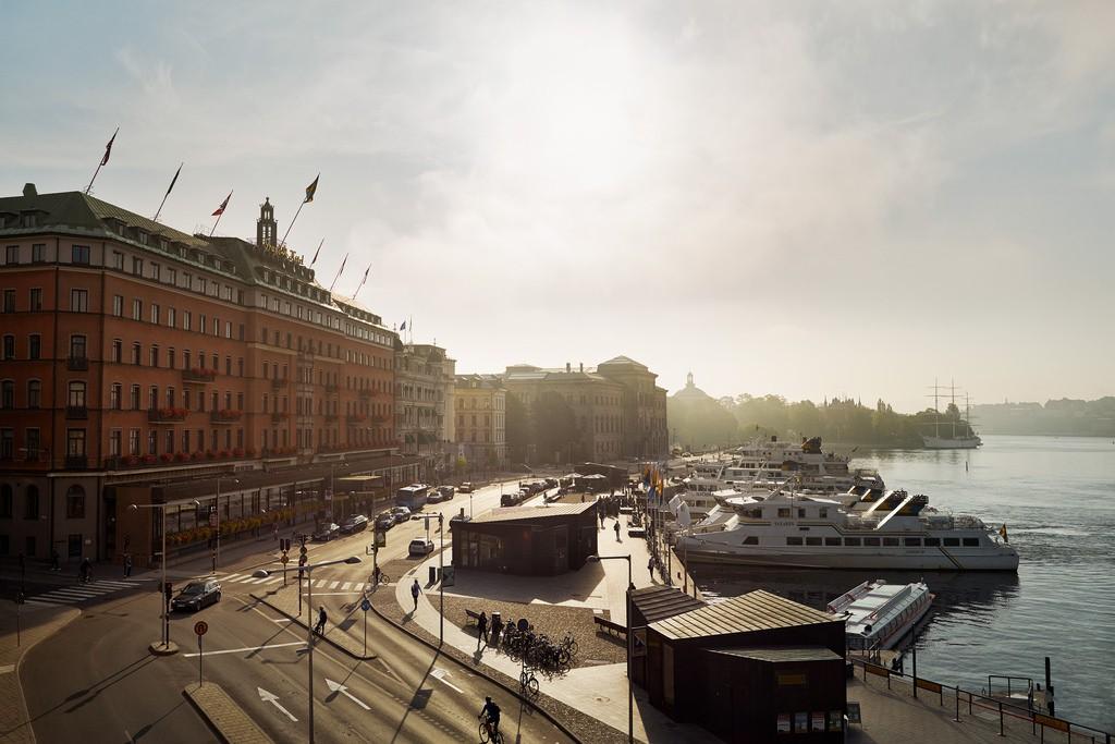 Grand Hotel Stoccolma Esterno foto The port of Stockholm