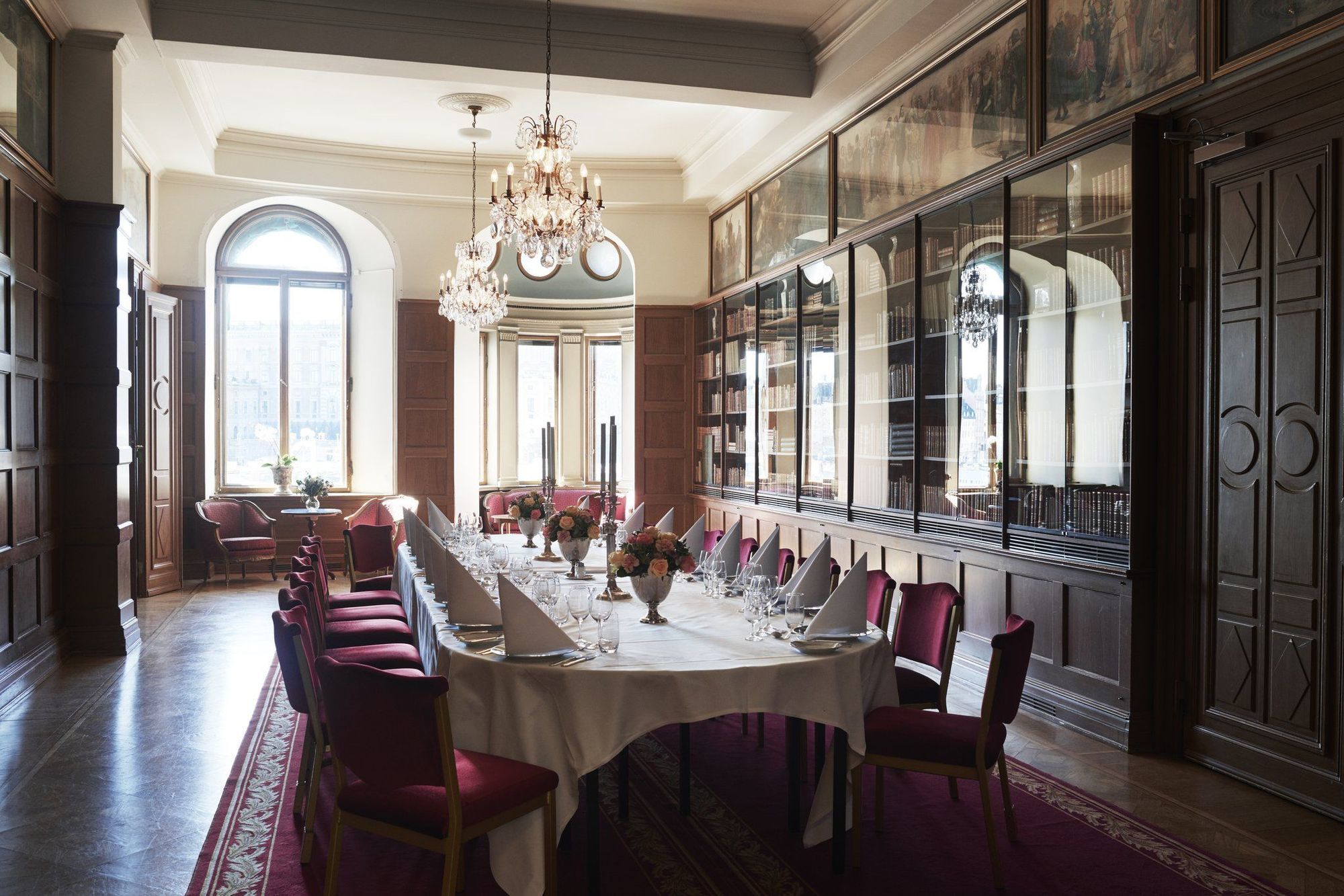 Grand Hotel Stoccolma Servizi foto The Library