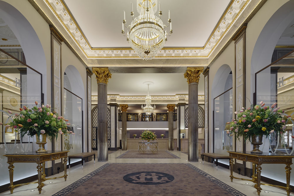 Grand Hotel Stoccolma Esterno foto The hotel's lobby