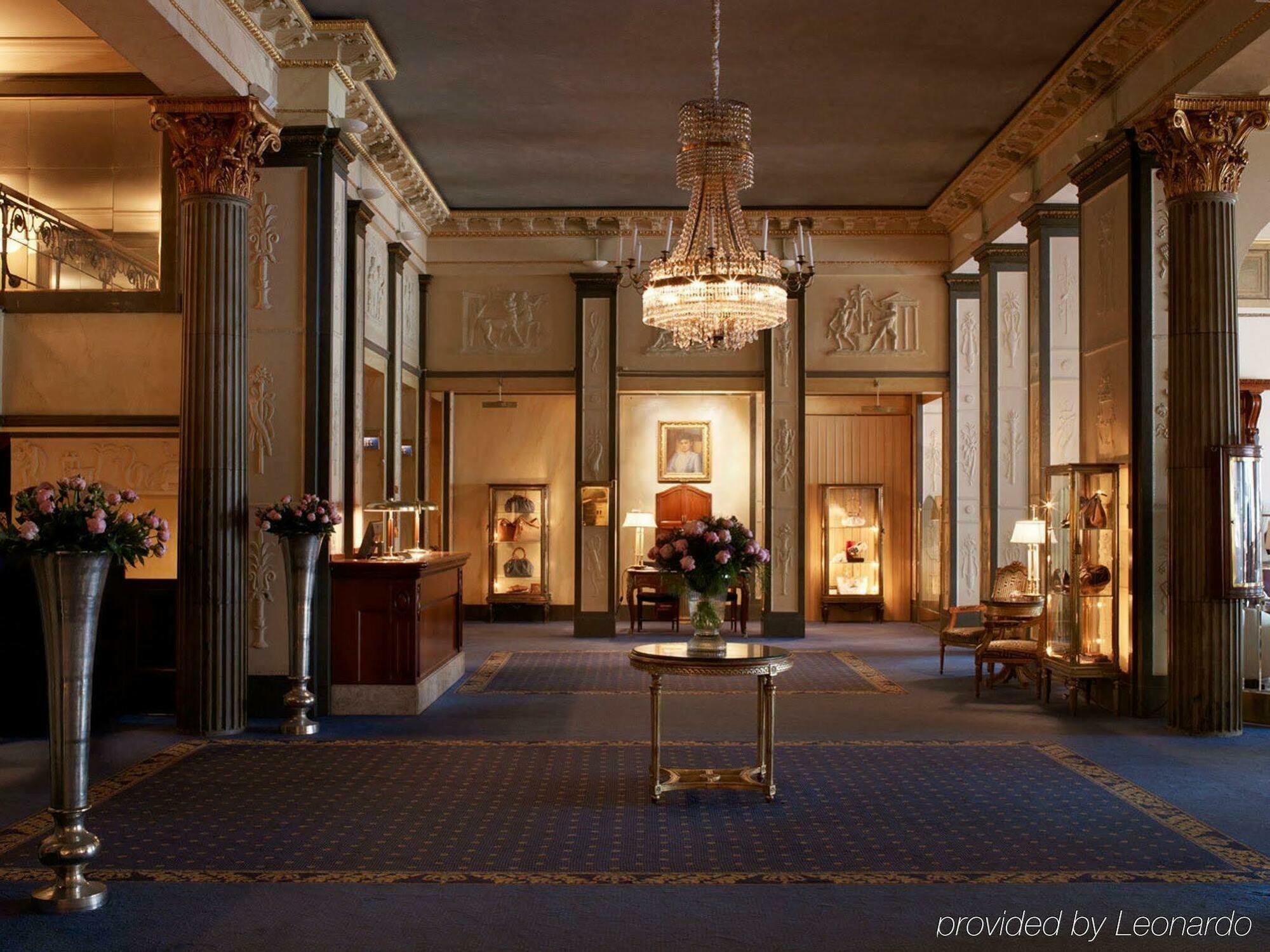 Grand Hotel Stoccolma Esterno foto The lobby of the hotel